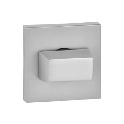 Rozeta WC kwadratowa R67 VDS DESIGN chrom satyna