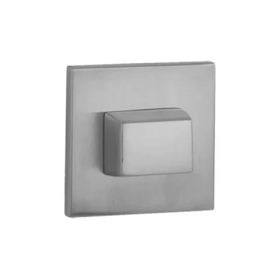 Rozeta WC kwadratowa FIT R67F VDS DESIGN chrom szczotkowany
