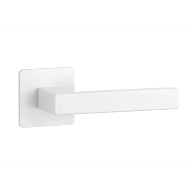 Klamki wewnętrzne STERK KVADRAT 1760 ULTRA SLIM, biały mat
