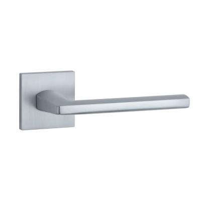 Klamki STILE EURA na rozecie slim 7mm, chrom satynowy