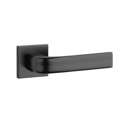 Klamki STILE JENA na rozecie slim 7mm, czarny