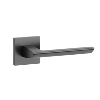 Klamki STILE OGA na rozecie slim 7mm, czarny
