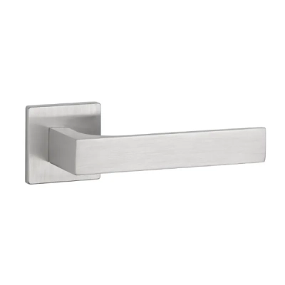 Klamki Aprile ALISSO na rozecie super slim 5mm, chrom szczotkowany