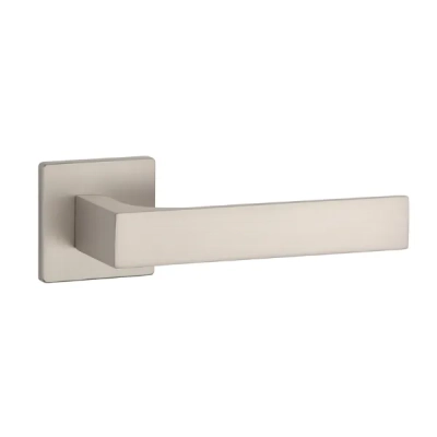 Klamki Aprile ALISSO na rozecie super slim 5mm, nikiel satynowy