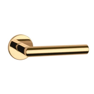 Klamki Aprile ARABIS na rozecie slim 7mm, złoty