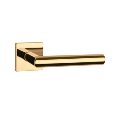 Klamki Aprile ARABIS na rozecie slim 7mm, złoty PVD