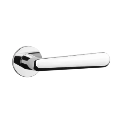 Klamki Aprile ARIA na rozecie slim 5, chrom polerowany
