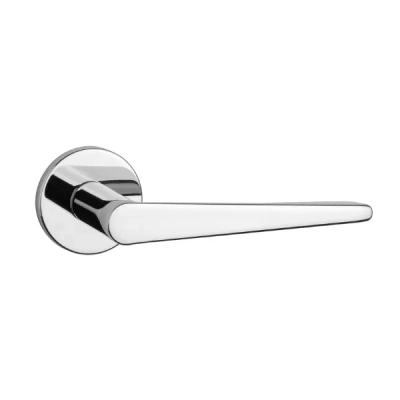 Klamki Aprile ARNICA na rozecie slim 7mm, chrom polerowany