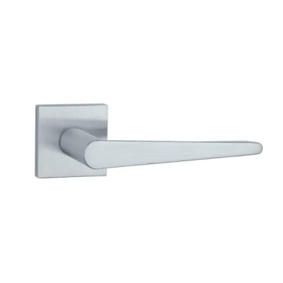 Klamki Aprile ARNICA na rozecie slim 7mm, chrom satyna