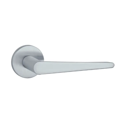 Klamki Aprile ARNICA na rozecie slim 7mm, chrom satyna
