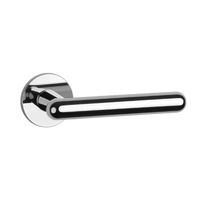 Klamki Aprile ASTERIA na rozecie slim 5mm, chrom polerowany