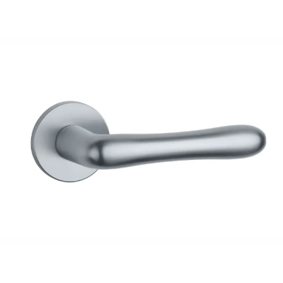 Klamki Aprile CYNIA na rozecie slim 7mm, chrom satynowy