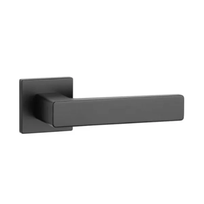 Klamki Aprile ERICA na rozecie slim 7mm, czarny