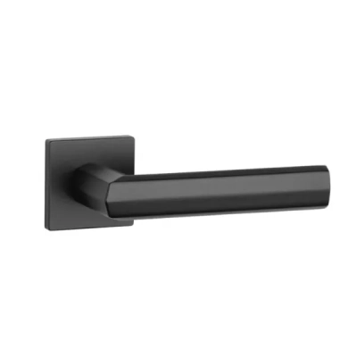Klamki Aprile FRESIA na rozecie slim 7mm, czarny