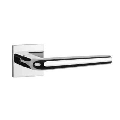 Klamki Aprile FUNKIA na rozecie slim 7mm, chrom polerowany