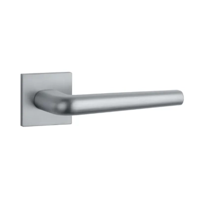 Klamki Aprile FUNKIA na rozecie slim 7mm, chrom satynowy
