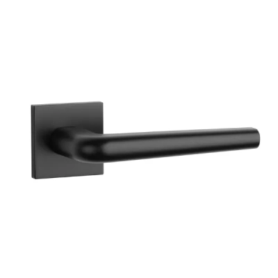 Klamki Aprile FUNKIA na rozecie slim 7mm, czarny mat