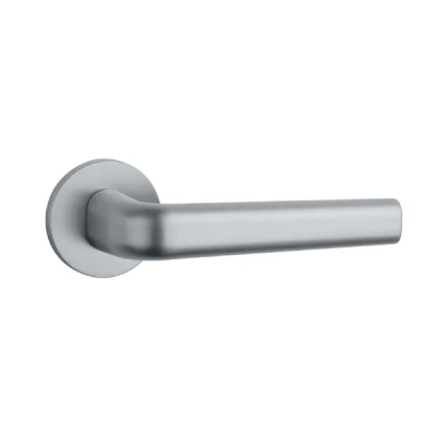 Klamki Aprile INULA na rozecie slim 7mm, chrom satynowy