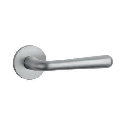Klamki Aprile IRGA na rozecie slim 7mm, chrom szczotkowany