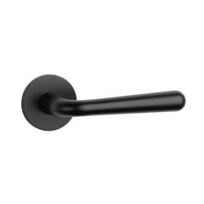 Klamki Aprile IRGA na rozecie slim 7mm, czarny
