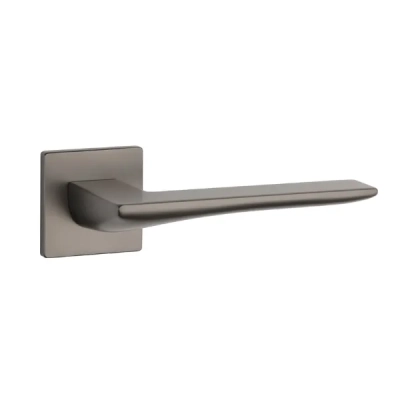 Klamki Aprile IRIS na rozecie super slim 5mm, grafit