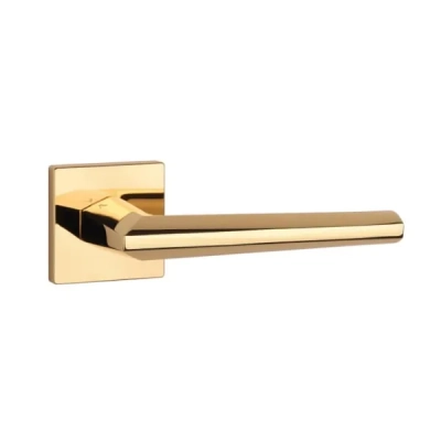 Klamki Aprile JASMINA na rozecie slim 7mm, złoty