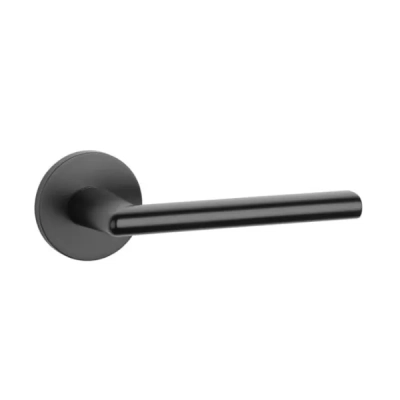 Klamki Aprile KALMIA na rozecie slim 7mm, czarny
