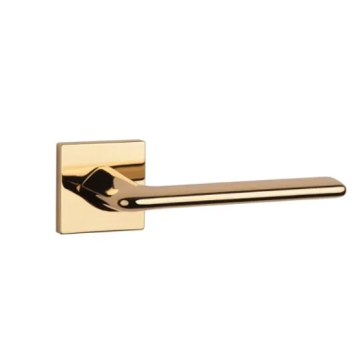 Klamki Aprile LILA na rozecie slim 7mm, złoty