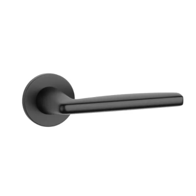 Klamki Aprile LUNA na rozecie slim 7mm, czarny