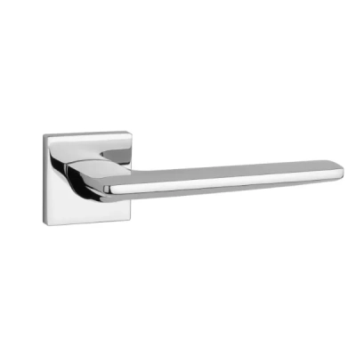 Klamki Aprile LUNARIA na rozecie slim 7mm, chrom polerowany