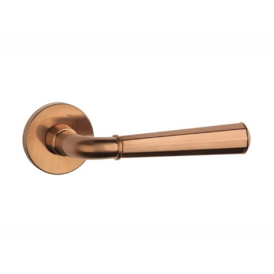 Klamki Aprile MARIGOLD na rozecie slim 7mm, miedź PVD