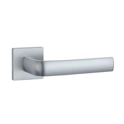 Klamki Aprile MELA na rozecie slim 7mm, chrom satyna