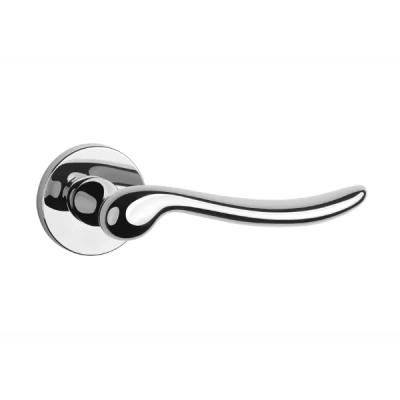 Klamki Aprile NERINA na rozecie slim 7mm, chrom polerowany