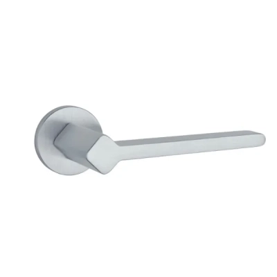 Klamki Aprile NINFEA na rozecie slim 7mm, chrom satyna