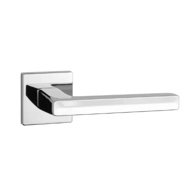 Klamki Aprile PEA na rozecie slim 7mm, chrom polerowany