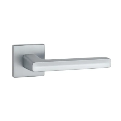 Klamki Aprile PEA na rozecie slim 7mm, chrom satynowy
