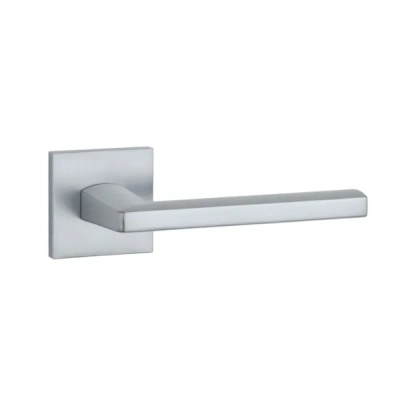 Klamki Aprile PYROLA na rozecie slim 7mm, chrom satyna