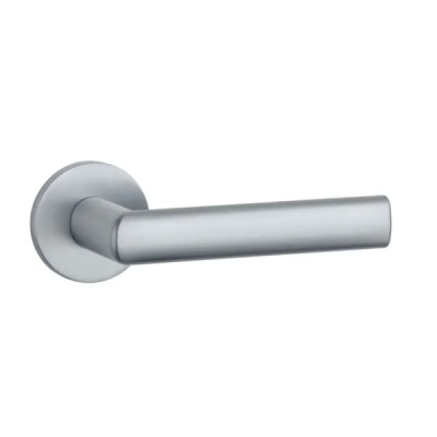 Klamki Aprile SILENA na rozecie slim 7mm, chrom satyna