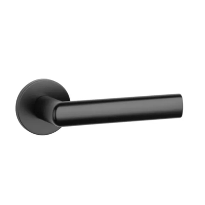 Klamki Aprile SILENA na rozecie slim 7mm, czarny