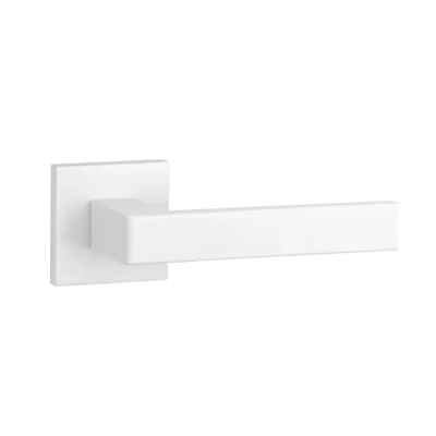 Klamki Aprile SULLA na rozecie slim 7mm, biały mat