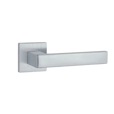 Klamki Aprile SULLA na rozecie slim 7mm, chrom satynowy