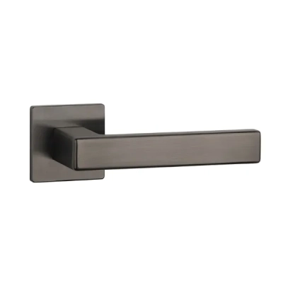 Klamki Aprile TILIA na rozecie slim 7mm, antracyt matowy