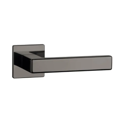 Klamki Aprile TILIA na rozecie slim 7mm, antracyt polerowany
