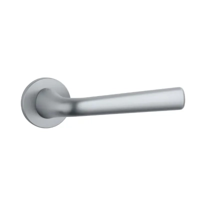 Klamki Aprile TULIPA na rozecie slim 7mm, chrom satyna