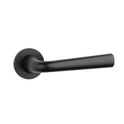 Klamki Aprile TULIPA na rozecie slim 7mm, czarny