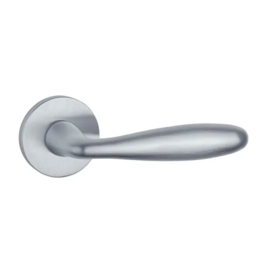 Klamki Aprile VERBENA na rozecie slim 7mm, chrom satyna