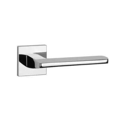 Klamki Aprile YUKA na rozecie slim 7mm, chrom polerowany