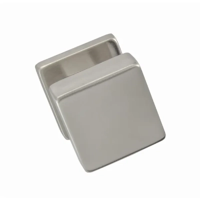 Gałka kwadratowa inox, połówka