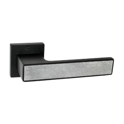 Klamki Convex model 2185,  czarny mat/beton