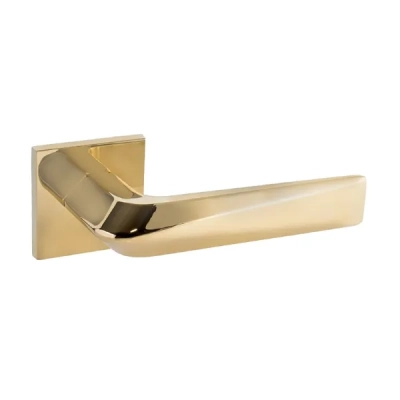 Klamki Roothkin ANIBAL QR16 SLIM,  złoty PVD